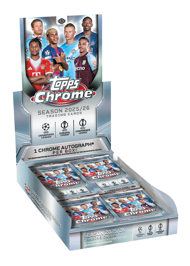 HALF CASE TOPPS CHROME UCC 25-26 (6 BOX BREAK)